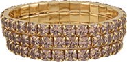 Vince Camuto Cubic Zirconia Trio Stretch Bracelet Set