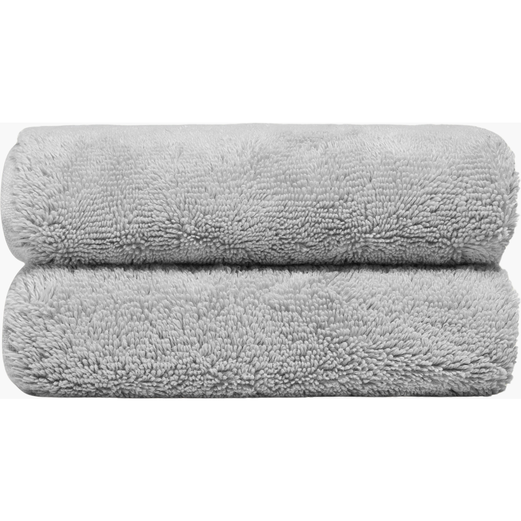 Italic Ultraplush Australian Cotton Hand Towels In Gray