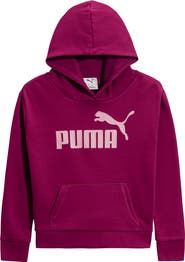 PUMA Kids' Logo Fleece Hoodie