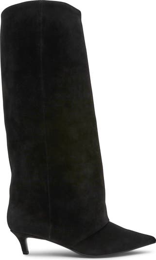 Luca Kitten Heel Knee High Boot
