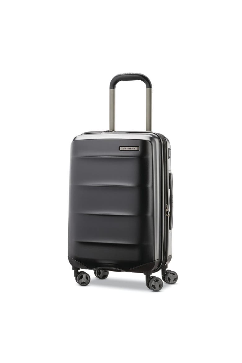 Octiv Hardside 20" Carry On Spinner Luggage, Main, color, STEALTH BLACK
