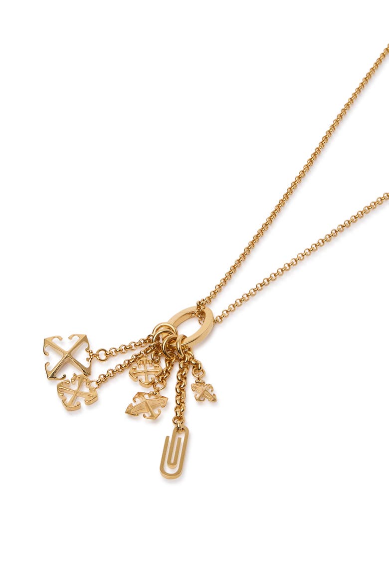 Women's Snap-Hook Necklace With Pendants, Alternate, color, Multicolor