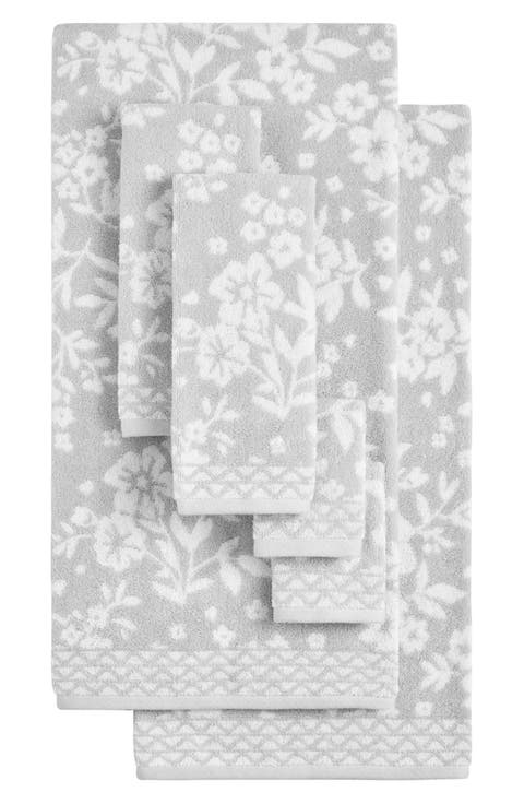 Folk Floral 6-Piece Assorted Towels
