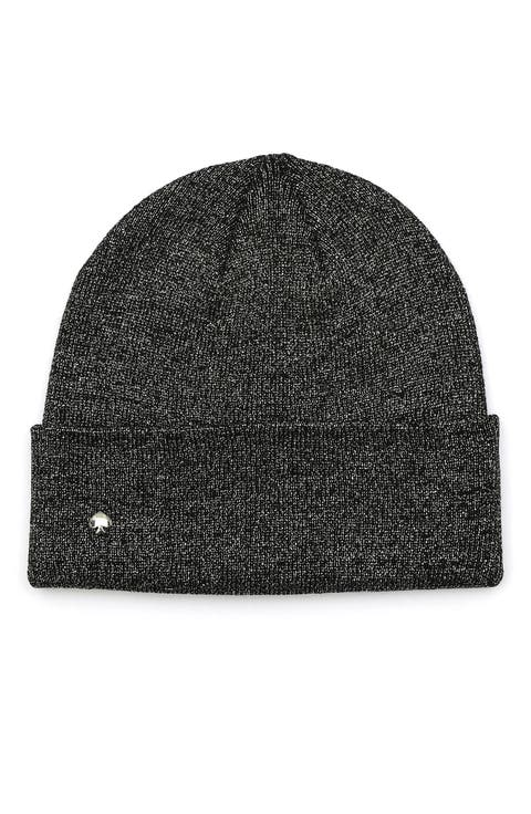 metallic beanie