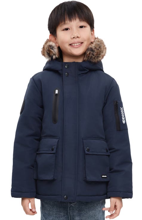 Kids' Parka Jacket with Insulated Hood (Little Kid & Big Kid)