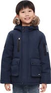 Rokka&Rolla Kids' Parka Jacket with Insulated Hood