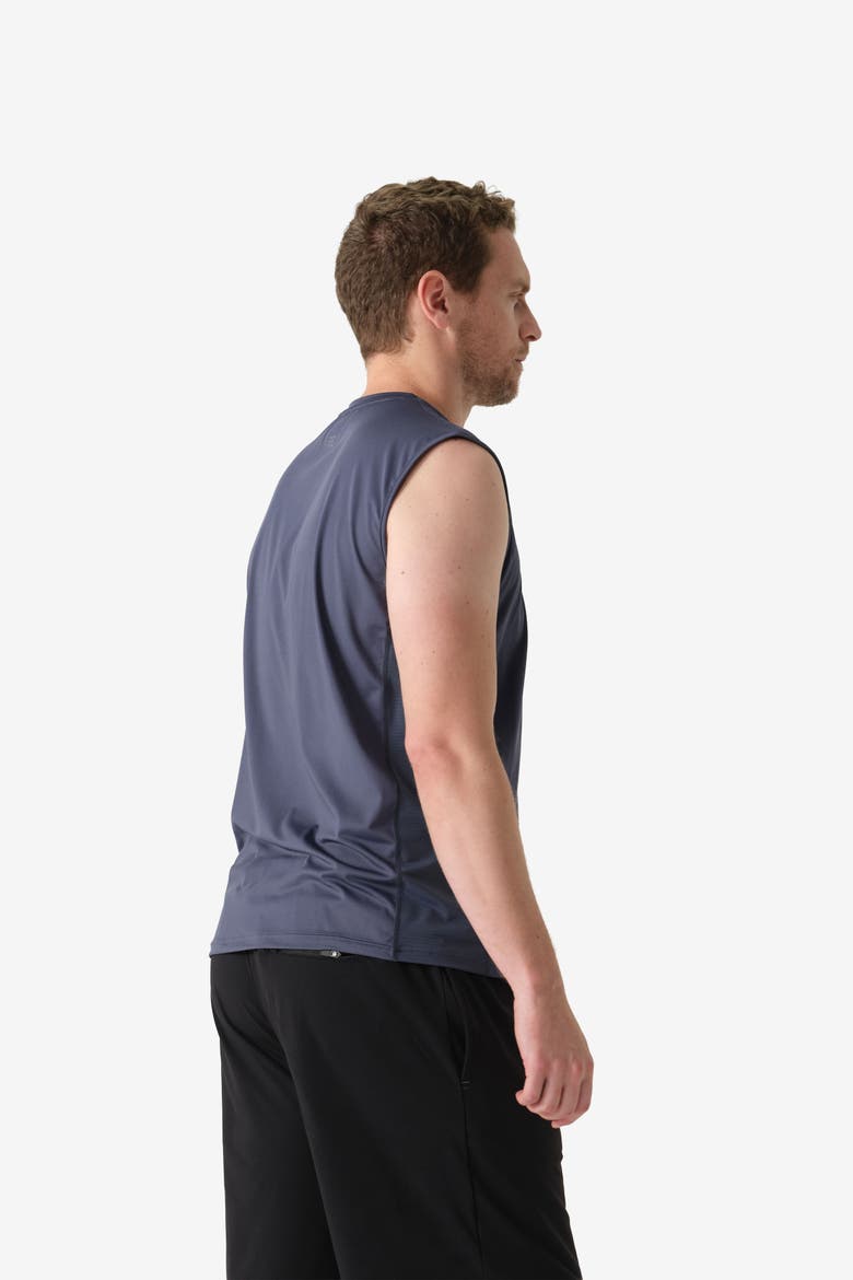 Men's Baseline DriComfort Tank Top, Alternate, color, Arctic Blue