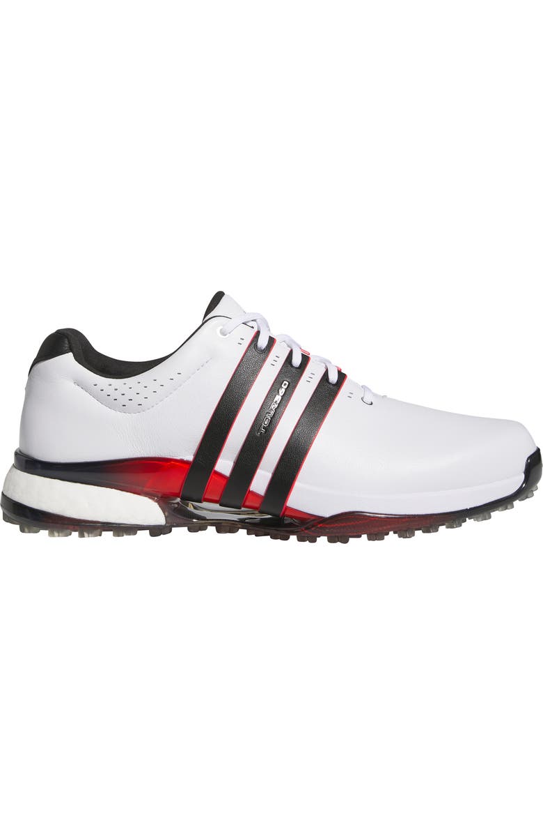 adidas Tour360 25 Spikeless Golf Shoe, Alternate, color, Ftwwht/Cbl