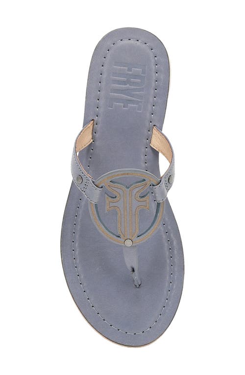 Frye Taylor Logo Sandal In Azul