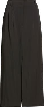 French Connection Harry Suiting Slit Maxi Skirt