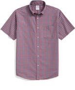 Brooks Brothers Friday Regular Fit Plaid Cotton Poplin Button-Down Shirt