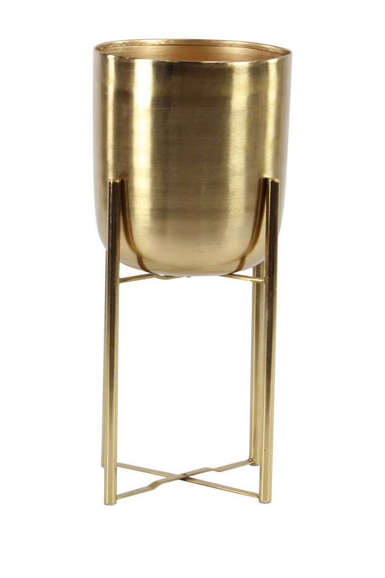 Floor Planters - Set of 2, Alternate, color, GOLD
