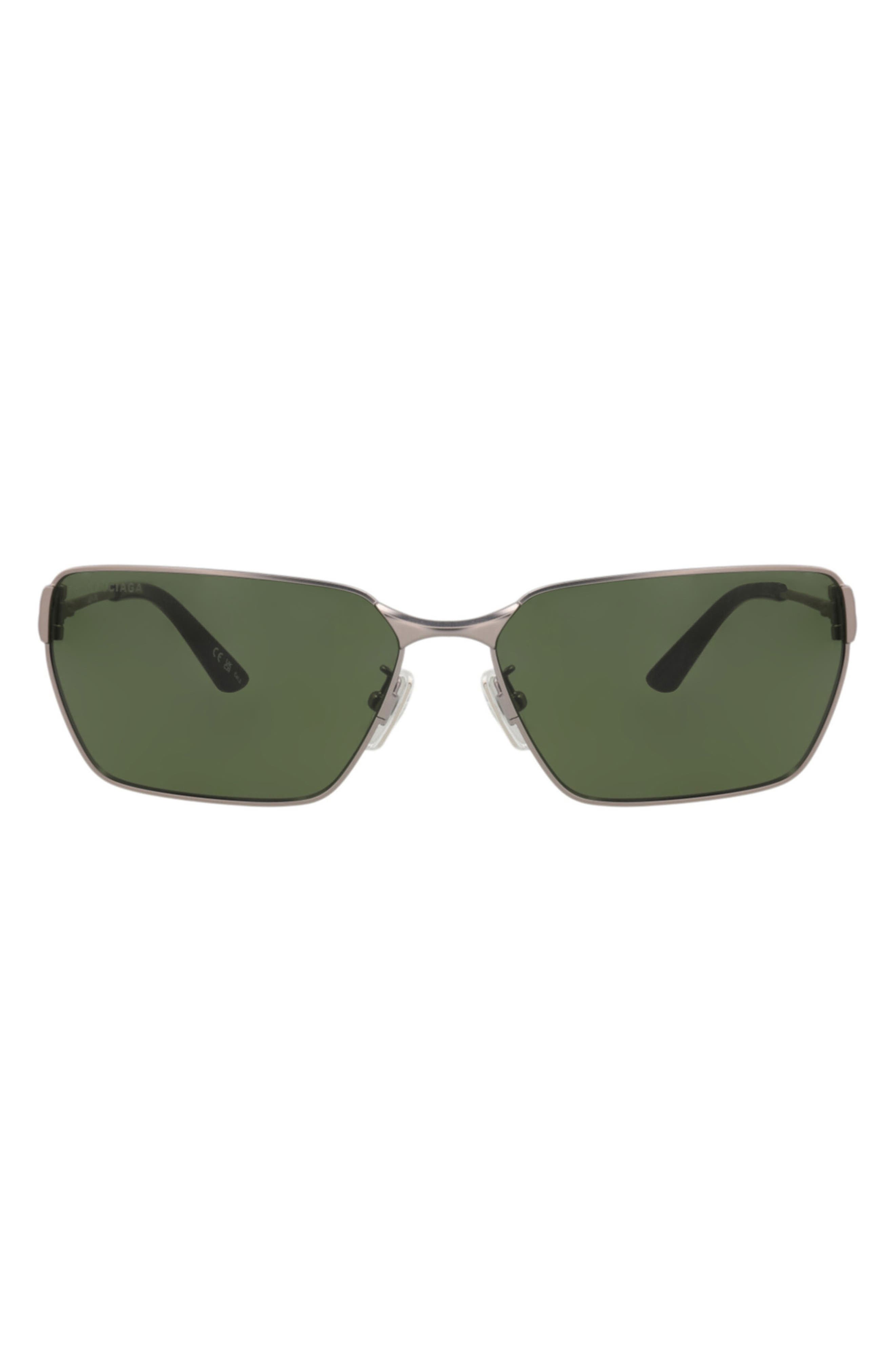 63mm Rectangular Sunglasses