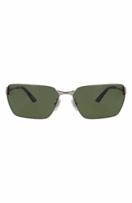 63mm Rectangular Sunglasses