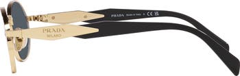 55mm Oval Sunglasses