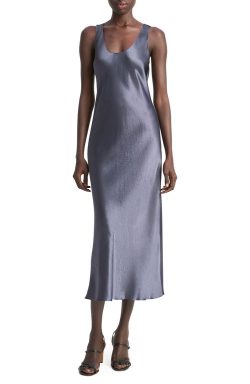 Vince Bias Tank Dress In Night Lake In Night Lake