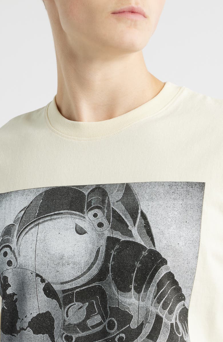 Billionaire Boys Club Friends & Family Cotton Graphic T-Shirt, Alternate, color, Winter White