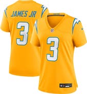 Nike Women's Nike Derwin James Jr. Gold Los Angeles Chargers Alternate Charger Power Game Jersey