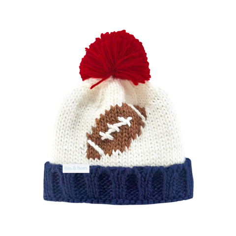 Football Bobble Hat (Baby)