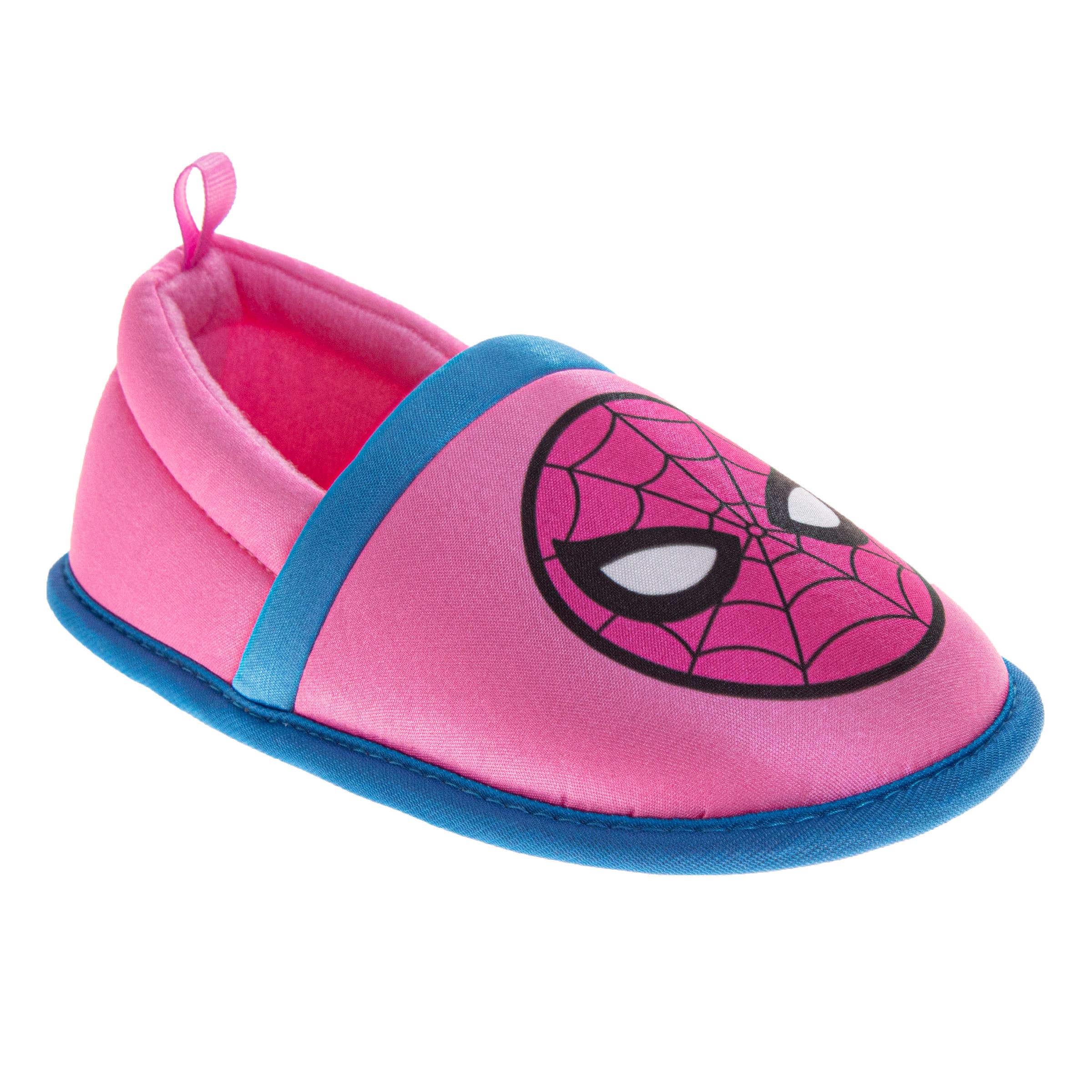 Spider-Man Spiderman Slipper Toddler Little Kid, Main, color, Pink/Blue
