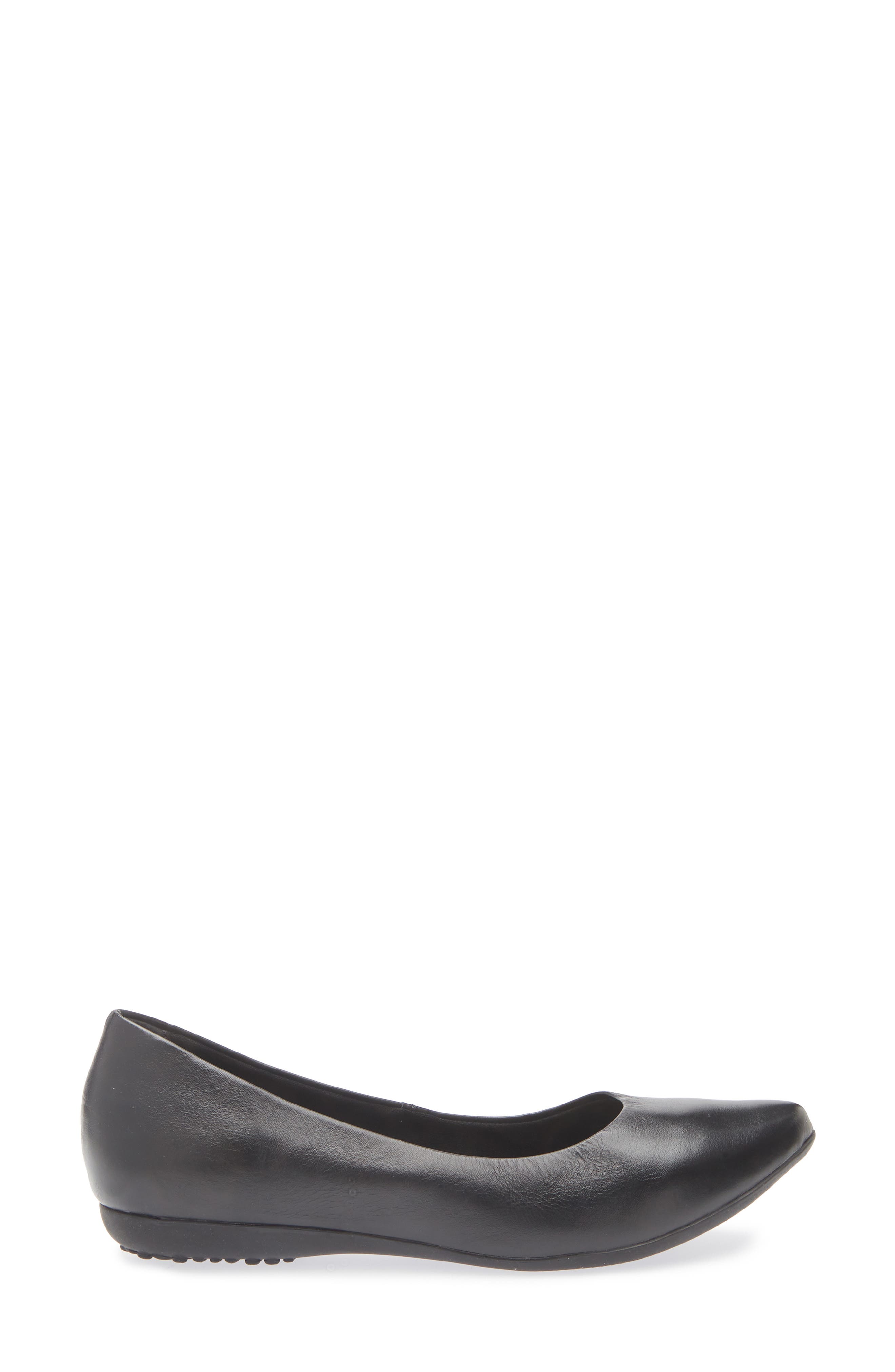 Bottero Botdogs Ballet Flat, Alternate, color, Preto