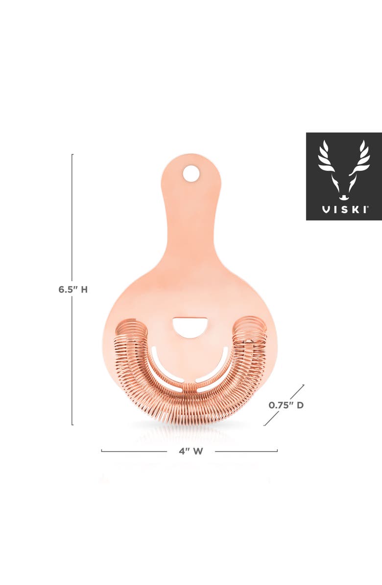 Viski Hawthorne Strainer, Alternate, color, Summit