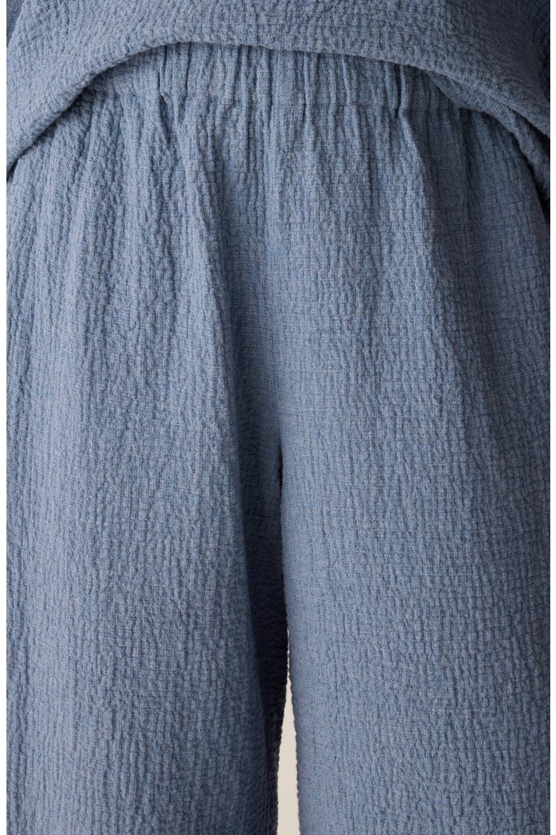 Stretch Organic Cotton Ankle Lantern Pants, Alternate, color, HAZE