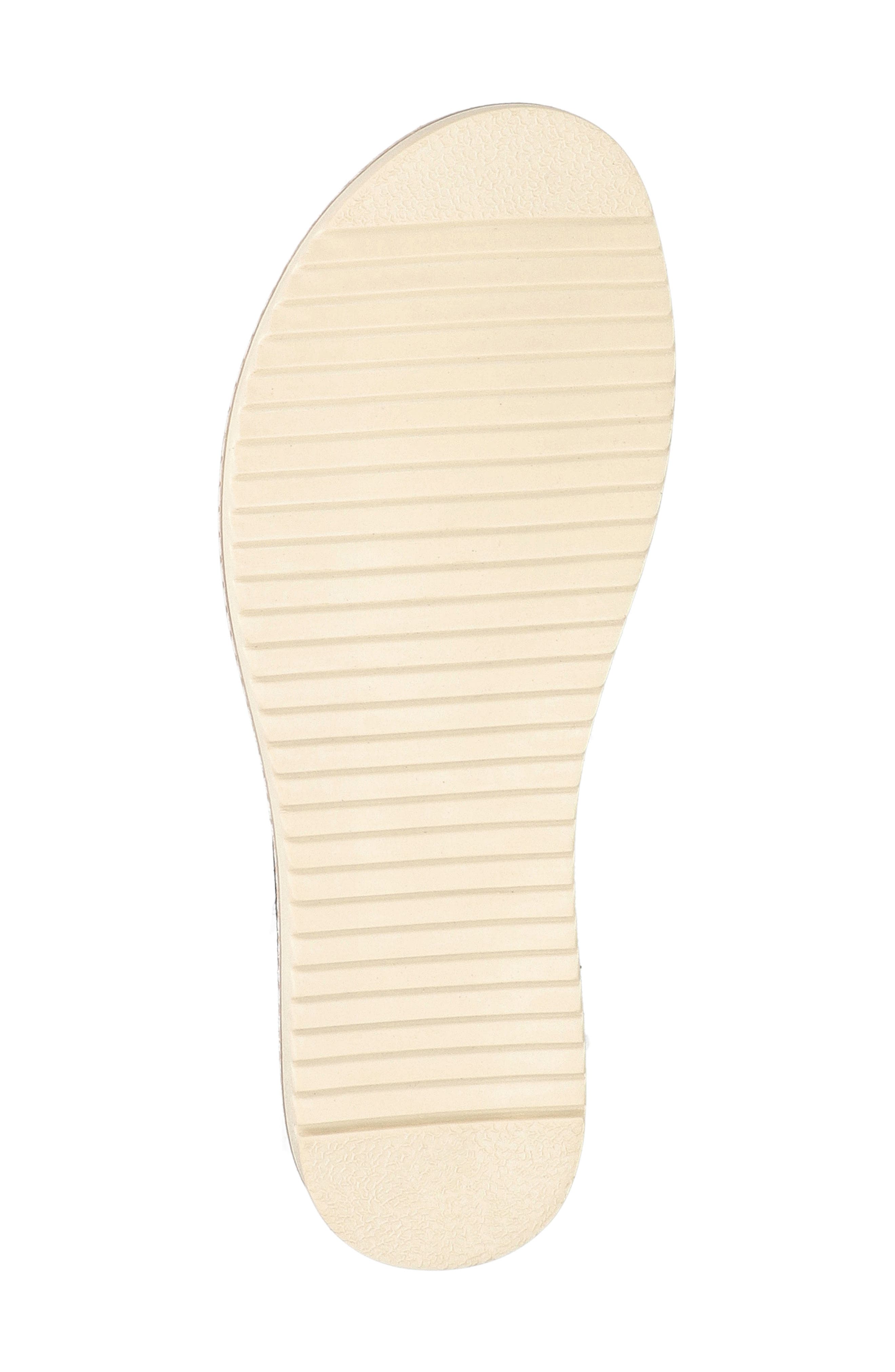 Madeline Slingback Platform Wedge Sandal, Alternate, color, WHITE