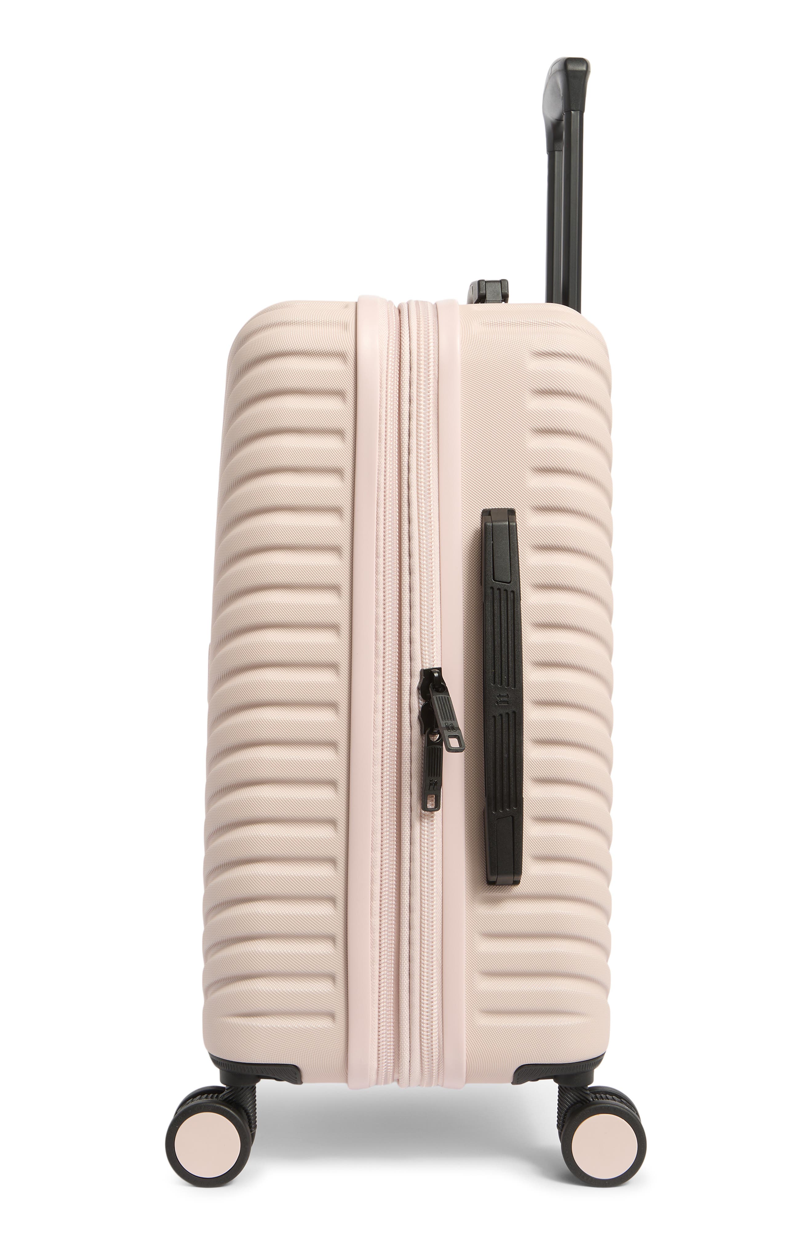 IT LUGGAGE Pleating 21-Inch Hardside Carry-On Luggage, Alternate, color, Peach Whip