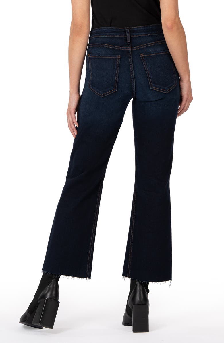 KUT from the Kloth Kelsey Fab Ab High Waist Ankle Flare Jeans, Alternate, color, 