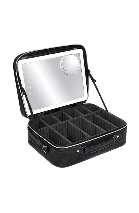 Slim Lightweight Rechargeable Travel Makeup Mirror Kit