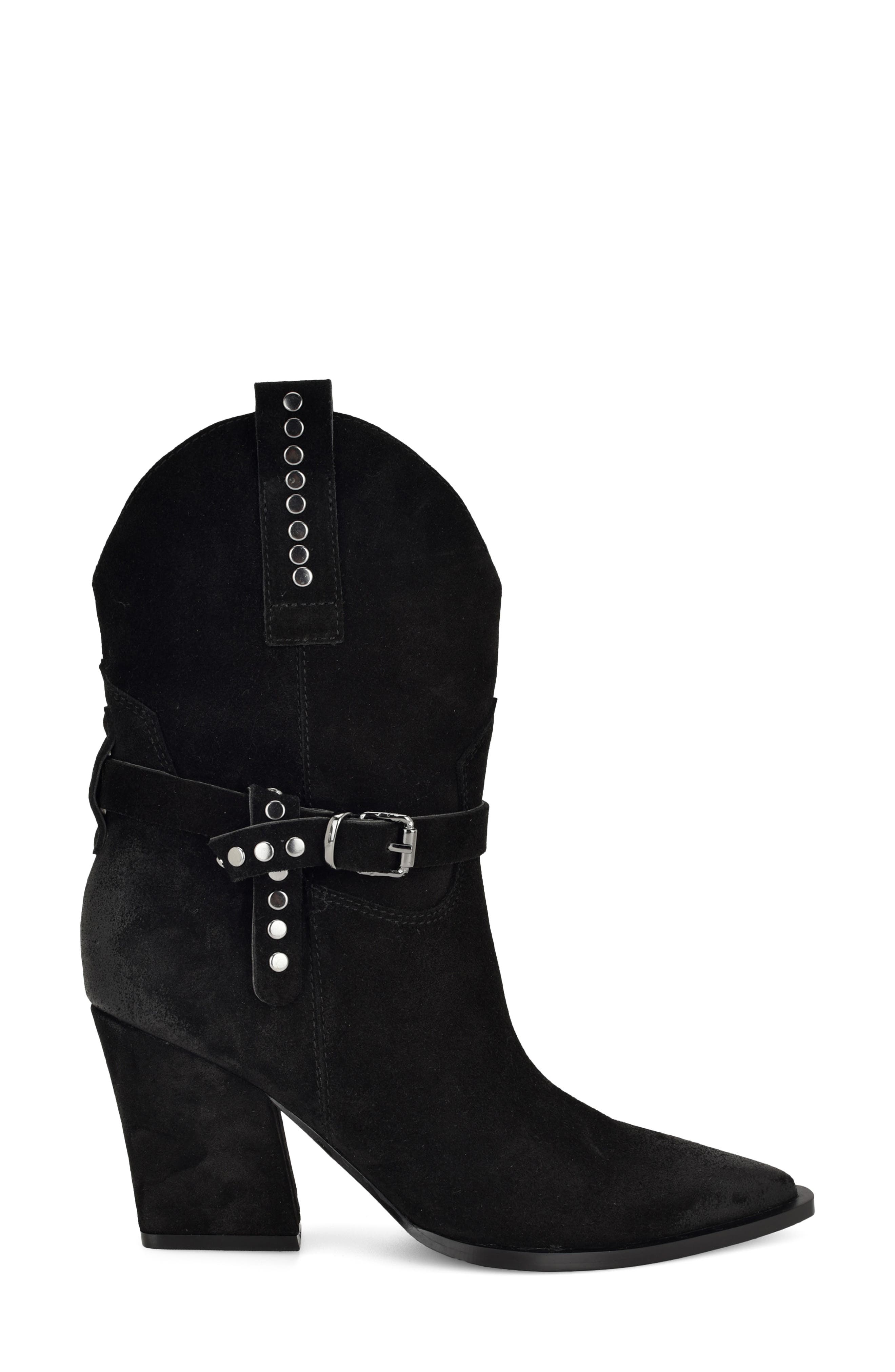 Weslie Western Boot, Alternate, color, BLACK