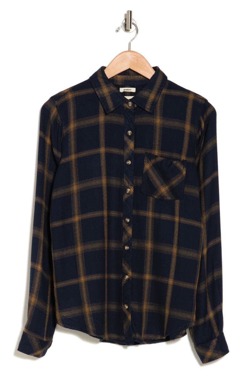 Thread & Supply Amani Relaxed Fit Plaid Long Sleeve Button-Up Shirt, Alternate, color, 