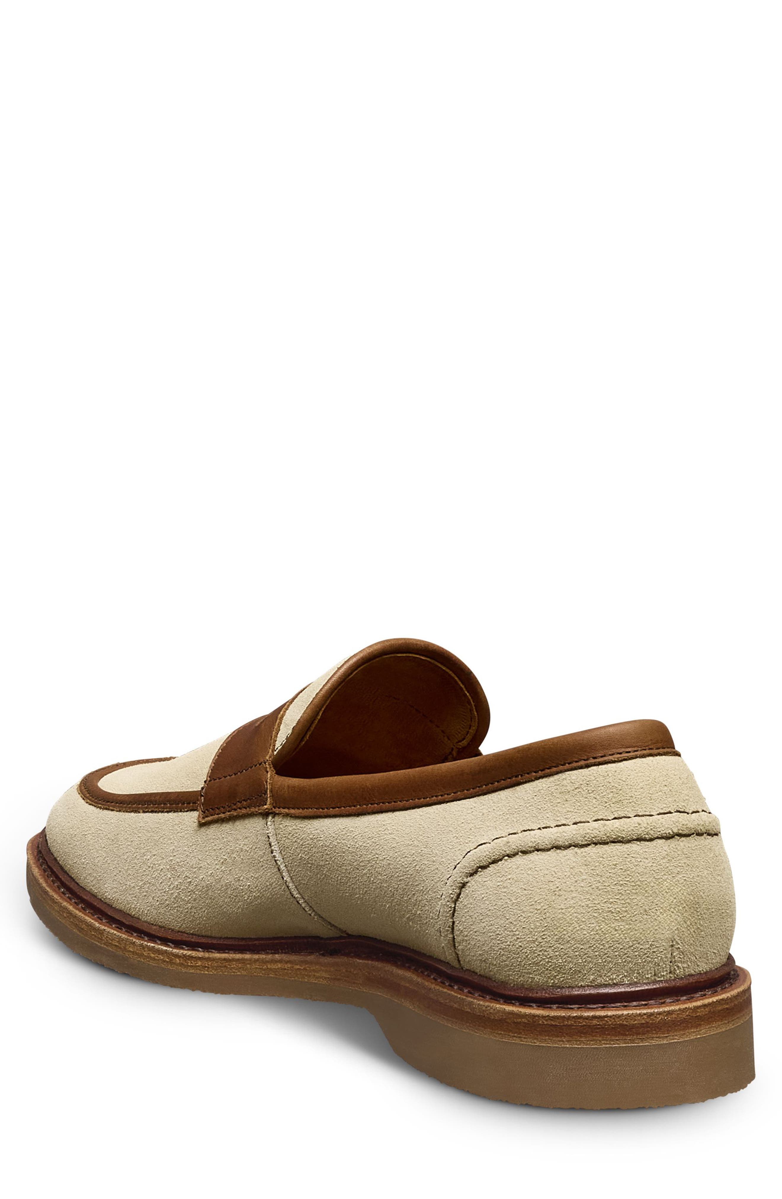Allen Edmonds Randolph Verse Penny Loafer, Alternate, color, Sand/ Chili