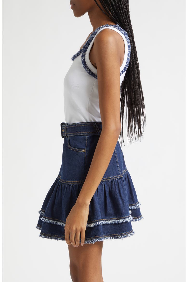 Quenta Fringe Tank, Alternate, color, WHITE/ TWILIGHT