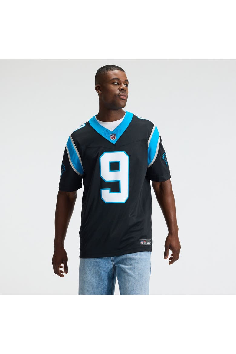 Men's Nike Bryce Young Black Carolina Panthers Team Vapor F.U.S.E. Stitched Limited Jersey, Alternate, color, Black