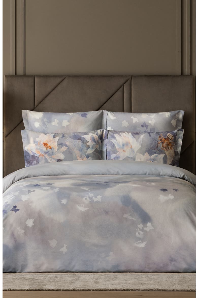 Elesh Duvet cover, Alternate, color, Violet