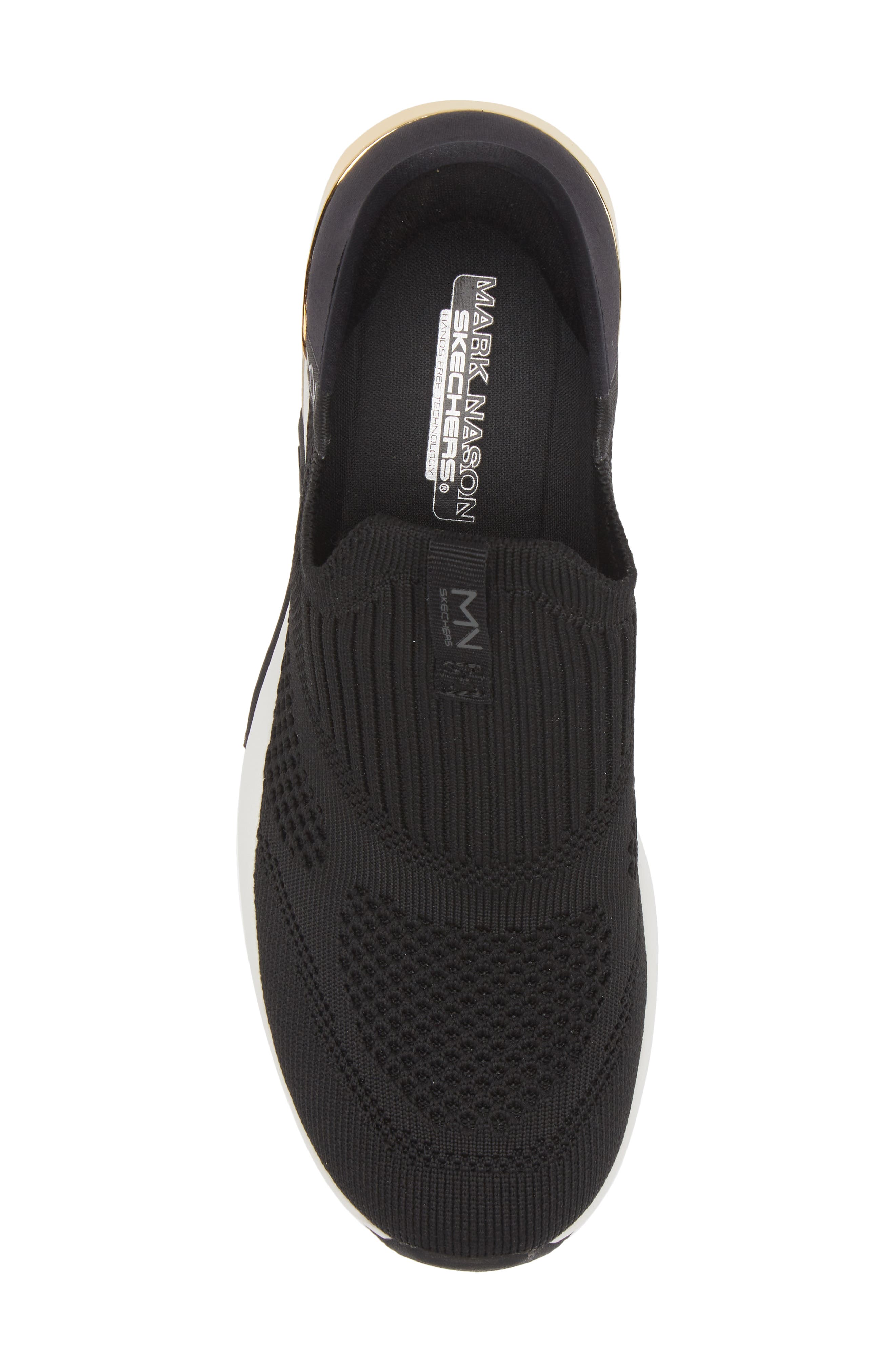 SKECHERS x Mark Nason A Wedge Crecent Knit Sneaker, Alternate, color, 