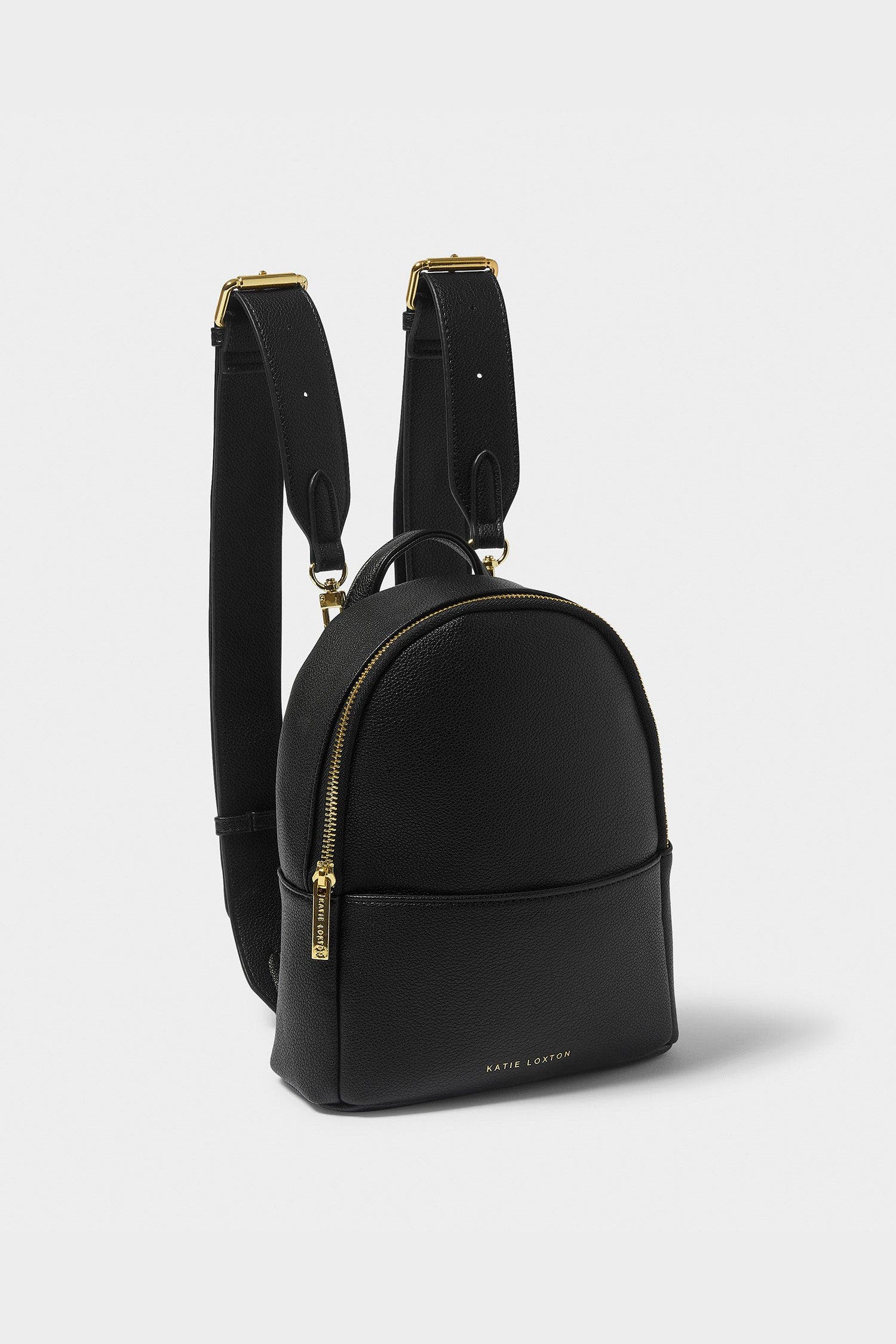 Katie Loxton Mika Small Backpack, Main, color, Black