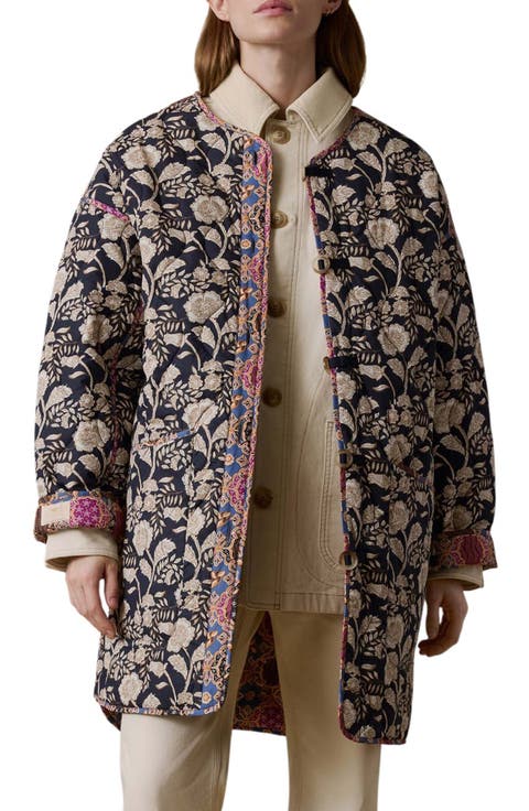 Hunting Island Reversible Organic Cotton Quilted Jacket