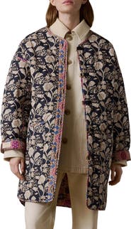 Faherty Hunting Island Reversible Organic Cotton Quilted Jacket