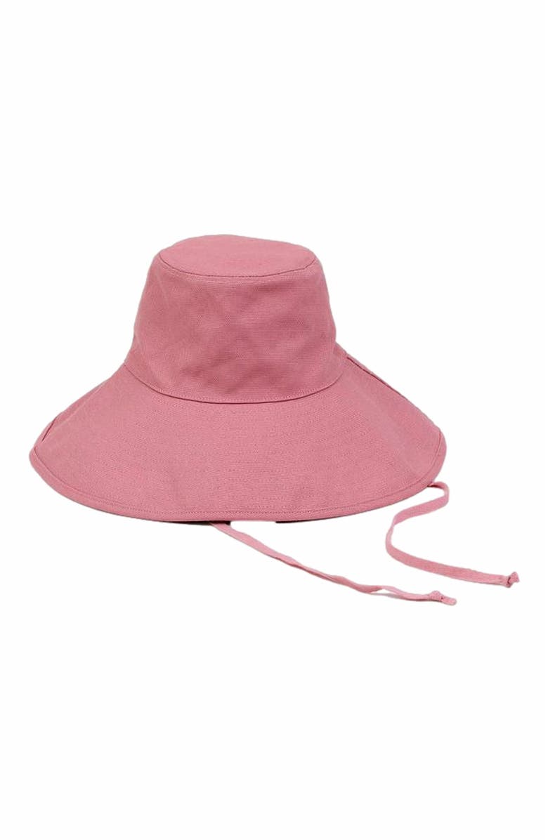 Hat Attack Livvy Canvas Sunhat, Alternate, color, Pink