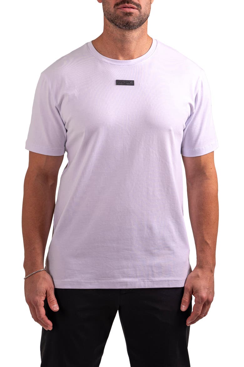 Lion Zeus Embellished T-Shirt, Main, color, WHITE