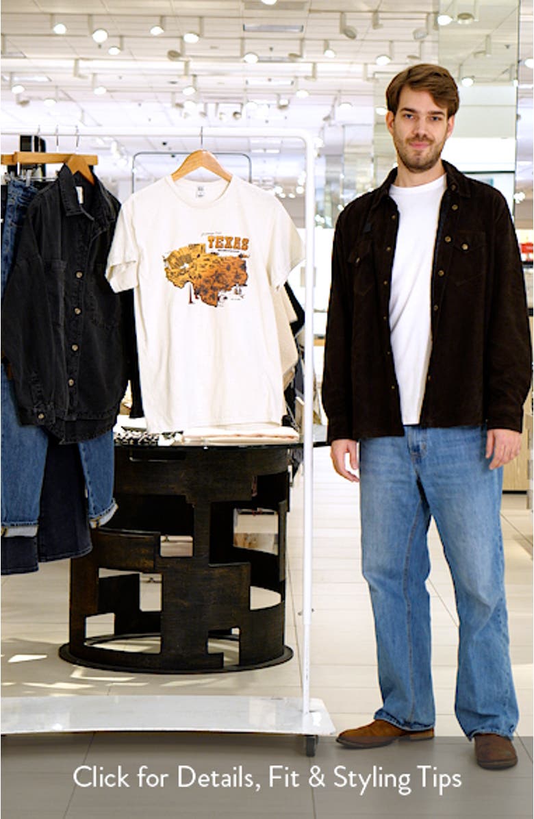 Texas Cotton Graphic Boyfriend T-Shirt, sales video thumbnail