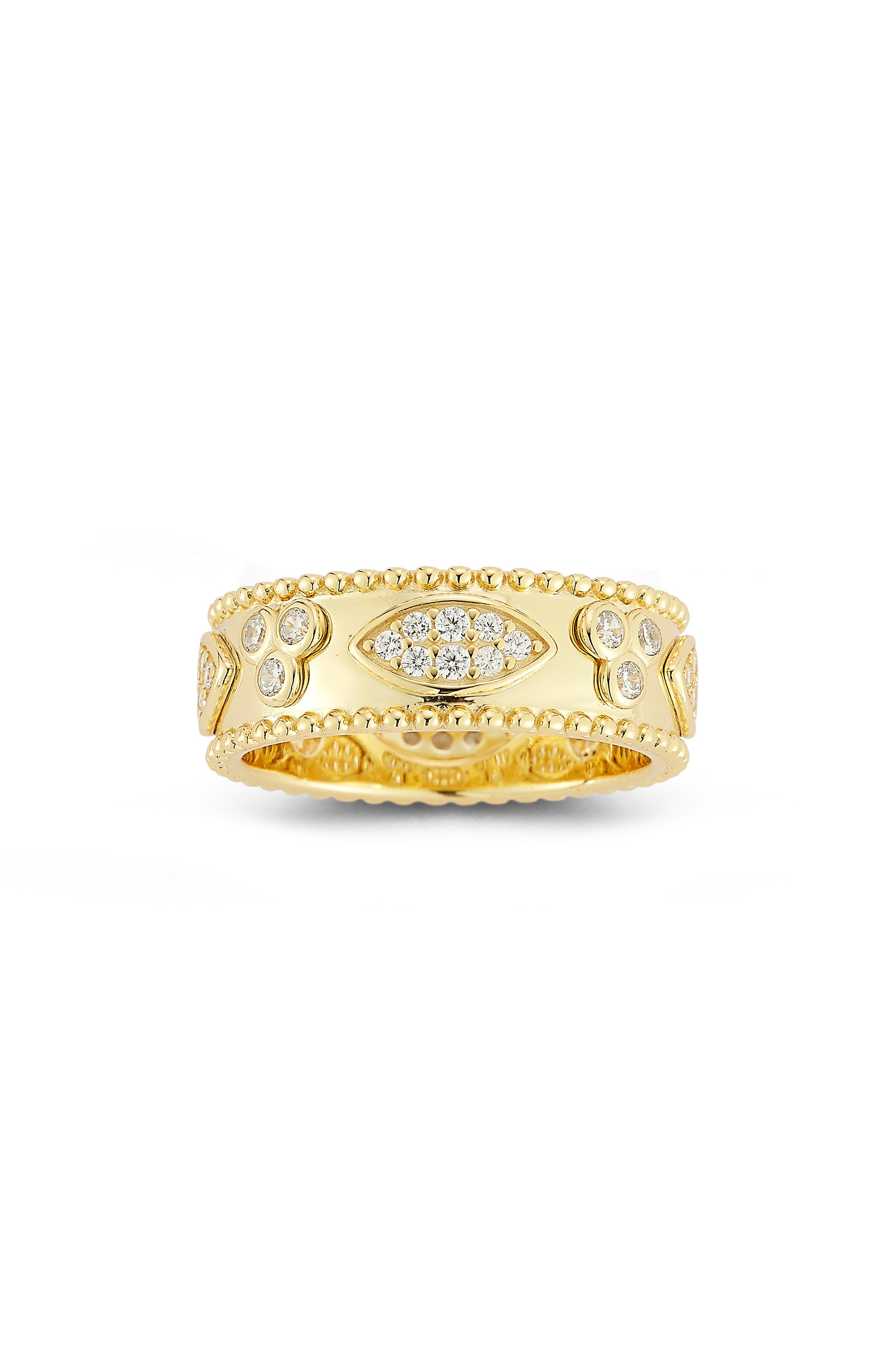 Cubic Zirconia Band Ring