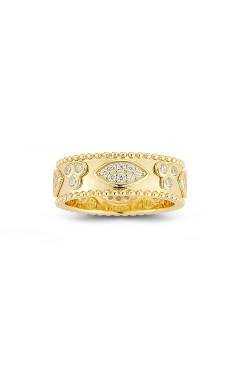 Cubic Zirconia Band Ring