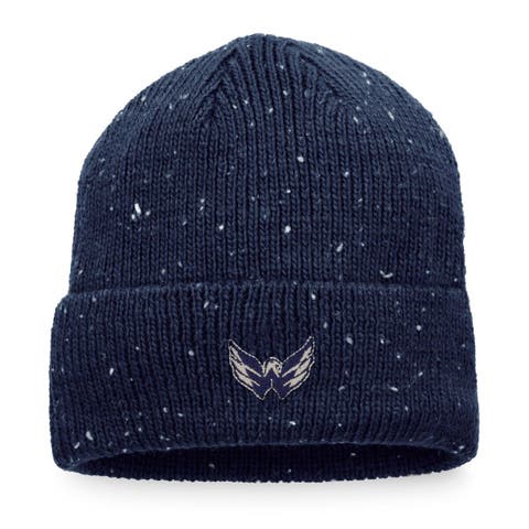 Men's Fanatics Branded Navy Washington Capitals Authentic Pro Rink Pinnacle Cuffed Knit Hat