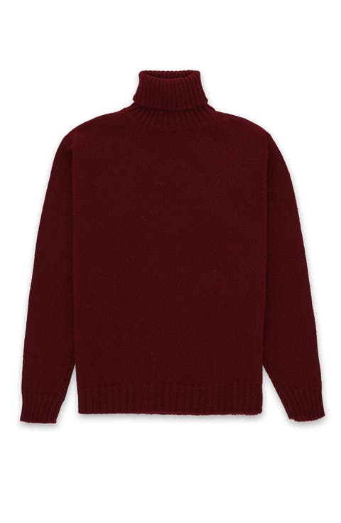 Wool Turtleneck Sweater