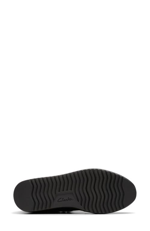 Clarks Zylah Rose Suede Boot In Black