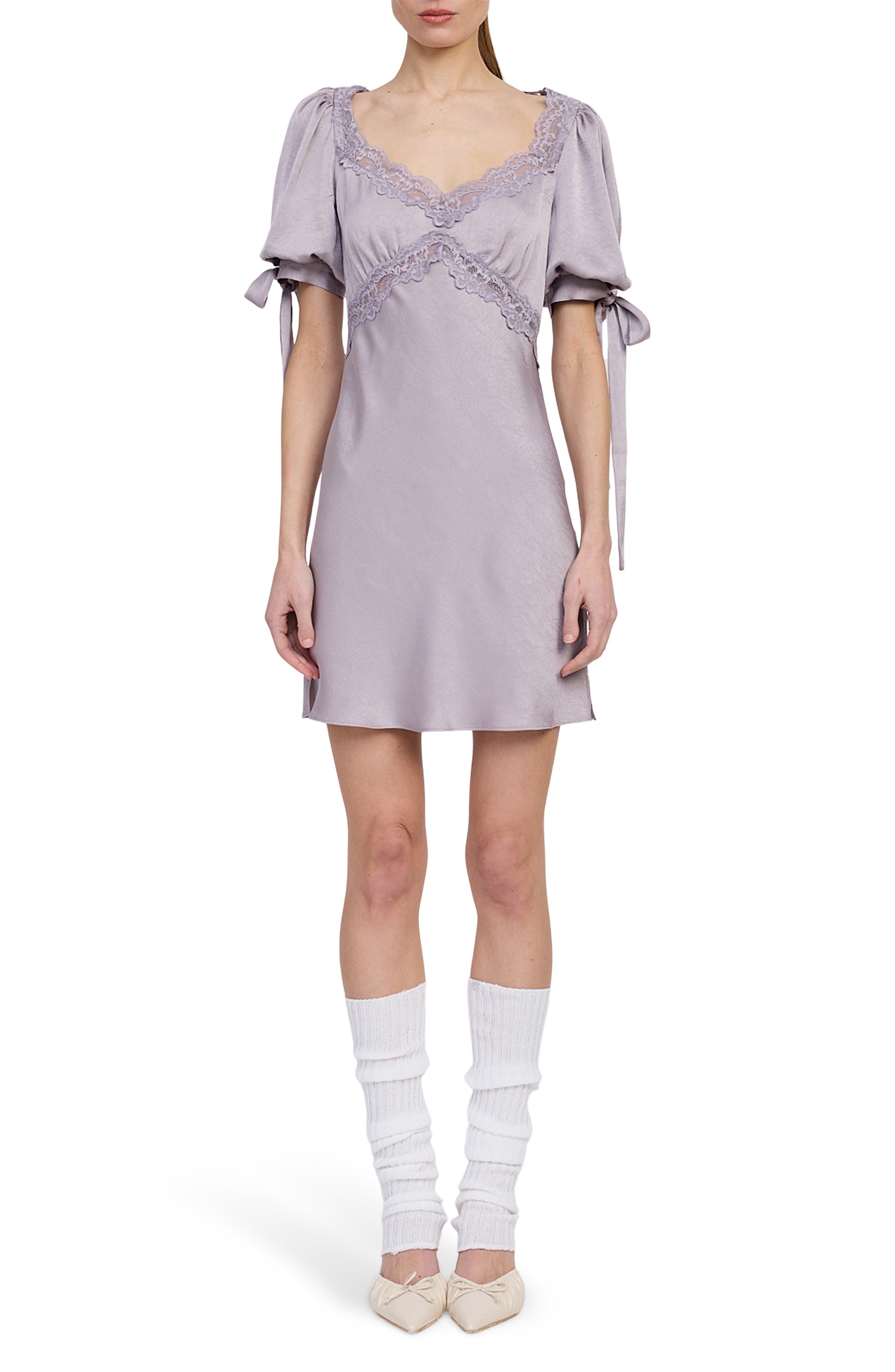Aracella Puff Sleeve Minidress